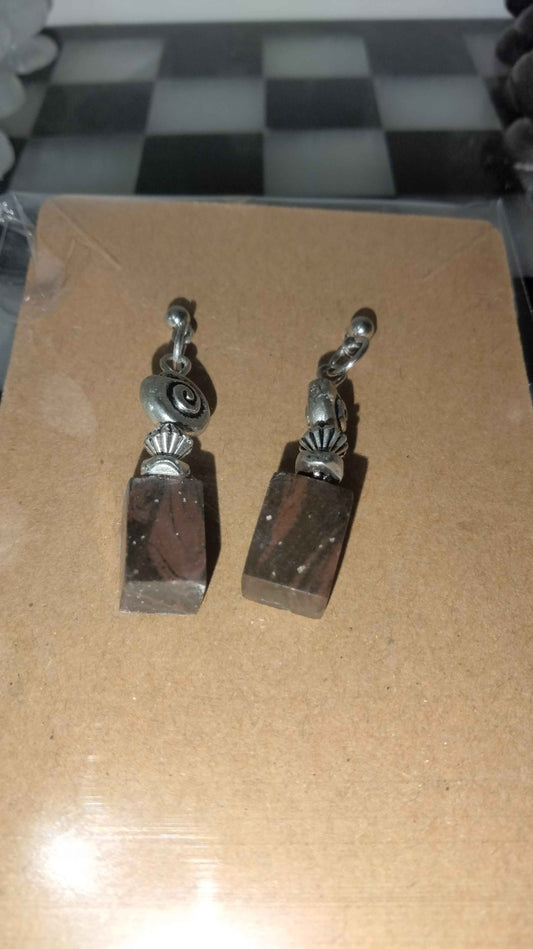 Banded Jasper Earrings