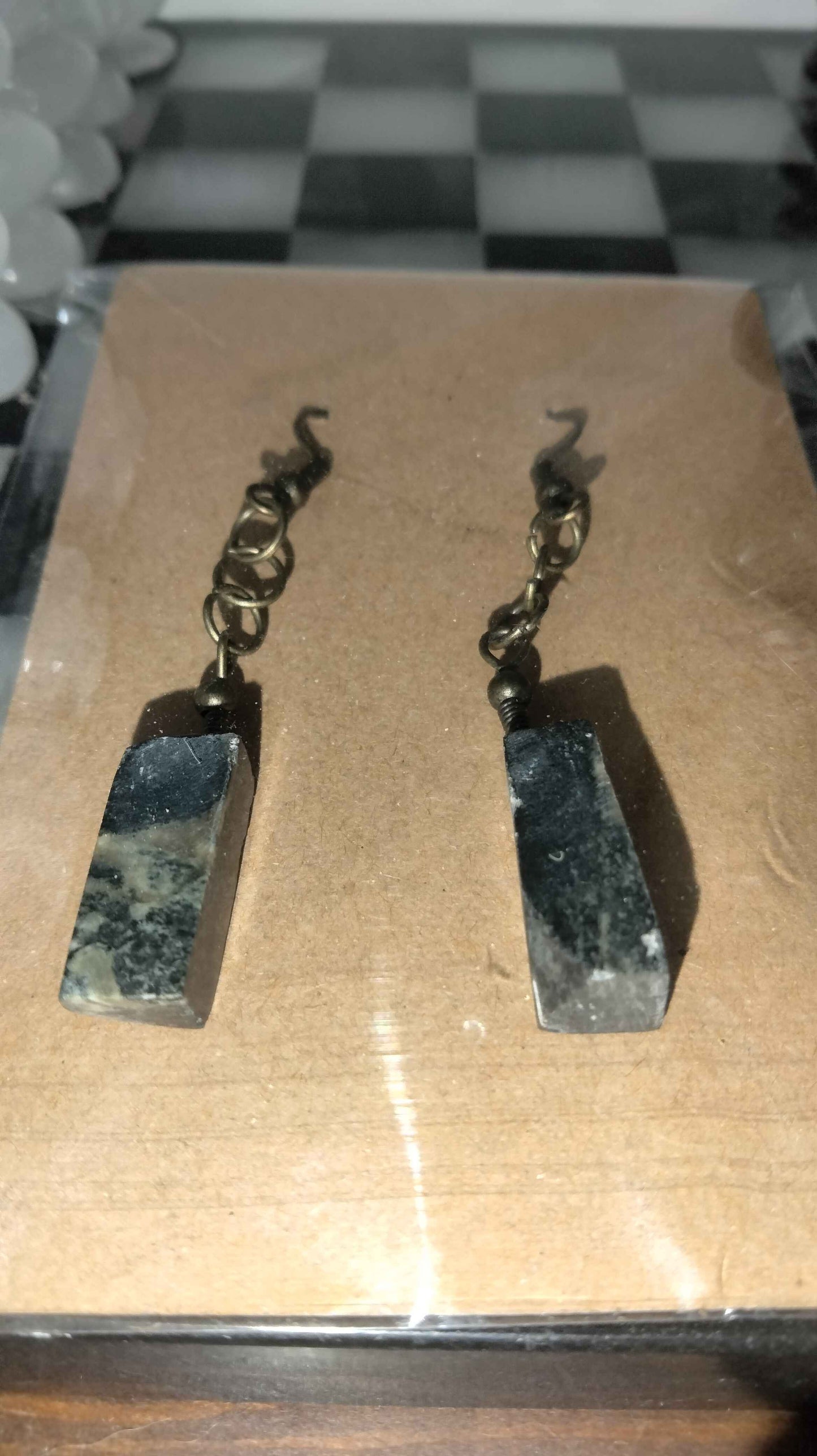 Marble Earrings