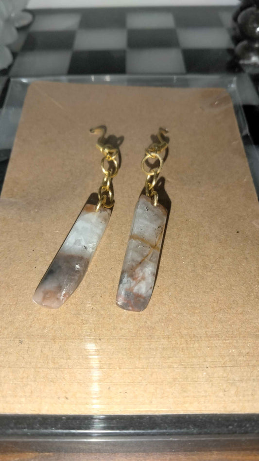 Mixed Quartz Earrings