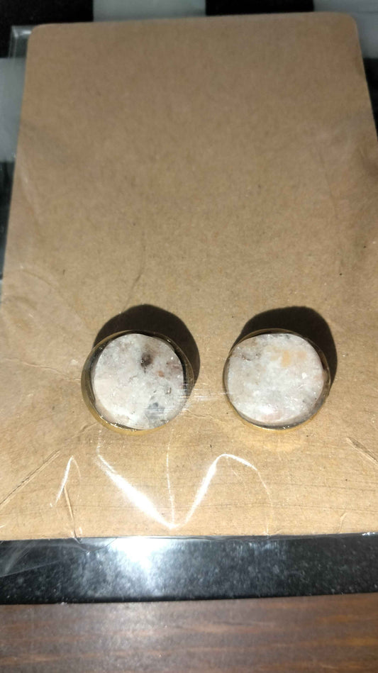 Mixed quartz Cufflinks