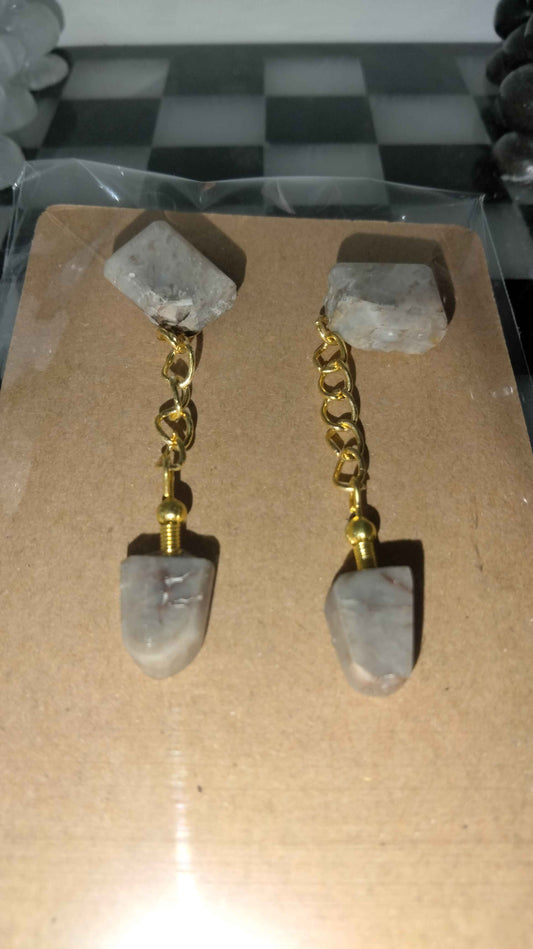 Quartz Earrings