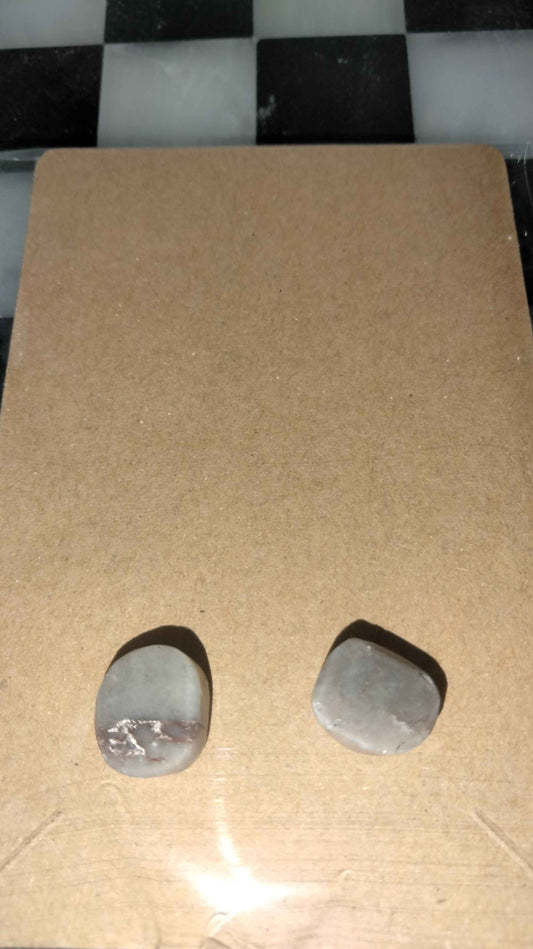 Quartz Stud Earrings