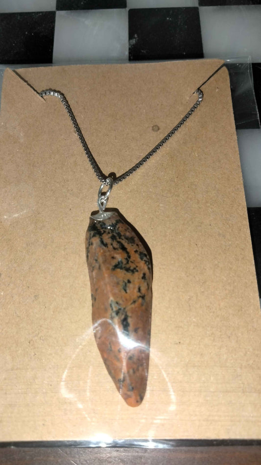 Spotted Jasper Necklace